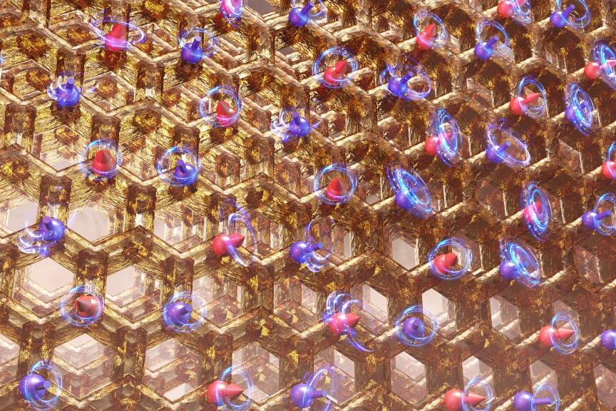 Honeycomb Lattice Illustration Aspect Ratio 3 2